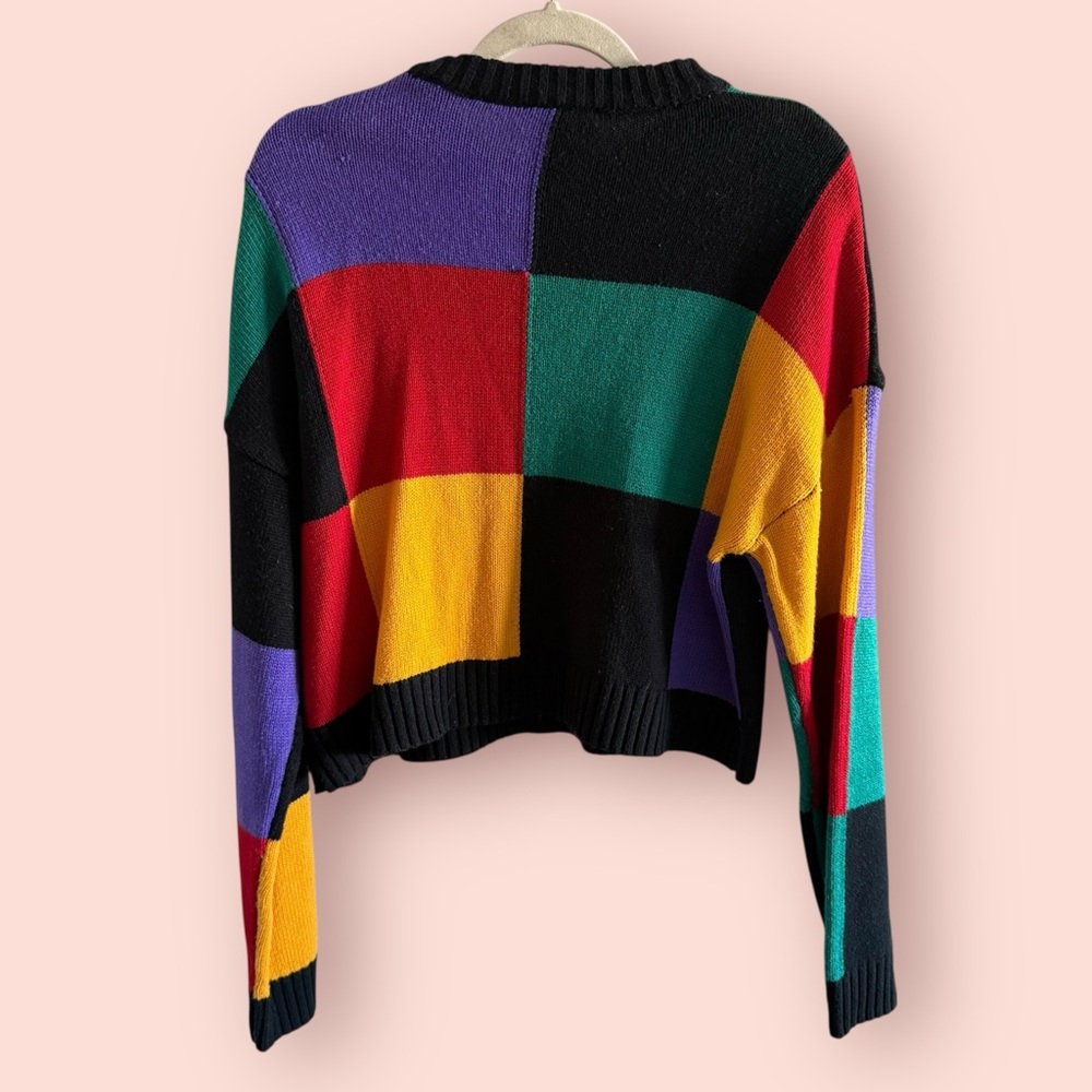 The Ragged Priest You Bore Me Colorblock Sweater - Picture 4 of 6